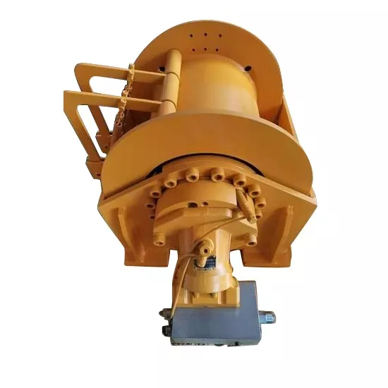 Motor de guincho hidráulico para aplicação marítima